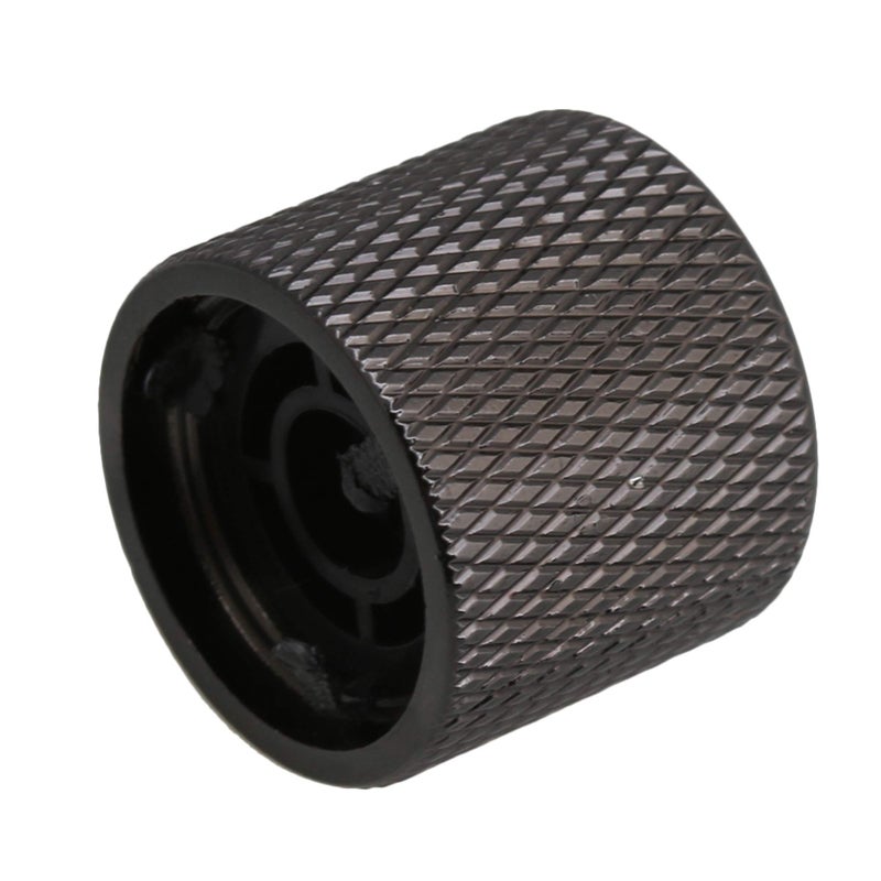 logyues 4PCS Black Red Dot Gem Metal Guitar Potentiometer Knobs Control Knurled Knob Volume Audio - Image 4